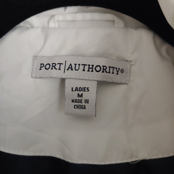 Port Authority Puffer Vest White M Hiram Walker - Picture 7 of 11